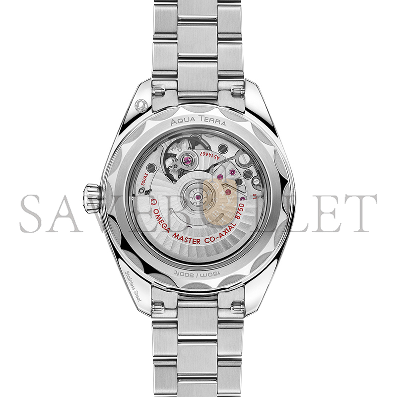 0me*ga seamaster aqua terra 150m 30mm, steel on steel 220.10.30.20.10.002